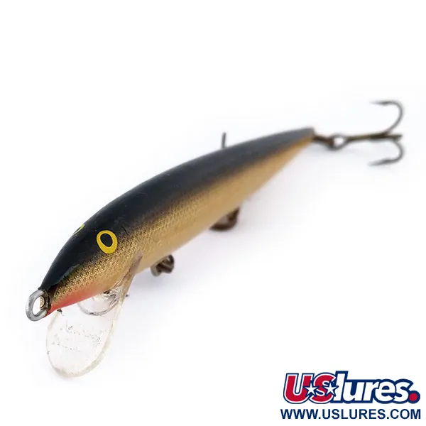 Rapala Original Floater F11, G (Gold), 6 г, воблер #10717