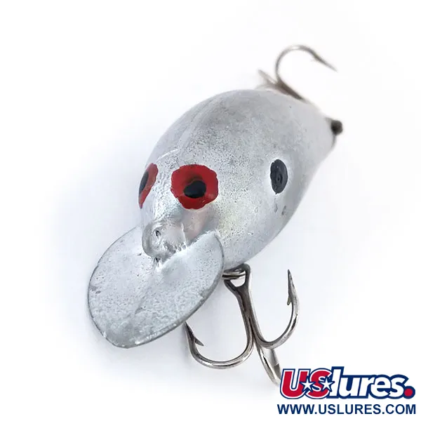  Bomber model A, срібло, 9 г, воблер #10740