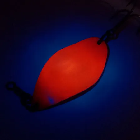 Luhr Jensen Manistee 4 UV (світиться в ультрафіолеті), неоновий рожевий, 14 г, блесна коливалка (колебалка) #10750