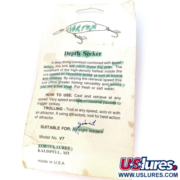 Vortex Lures Depth Seeker, Red Tiger, 17 г, воблер #10792