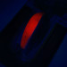 Luhr Jensen Lil' Kroc (Krocodile Stubby) UV (світиться в ультрафіолеті), нікель/червоний, 18 г, блесна коливалка (колебалка) #10793