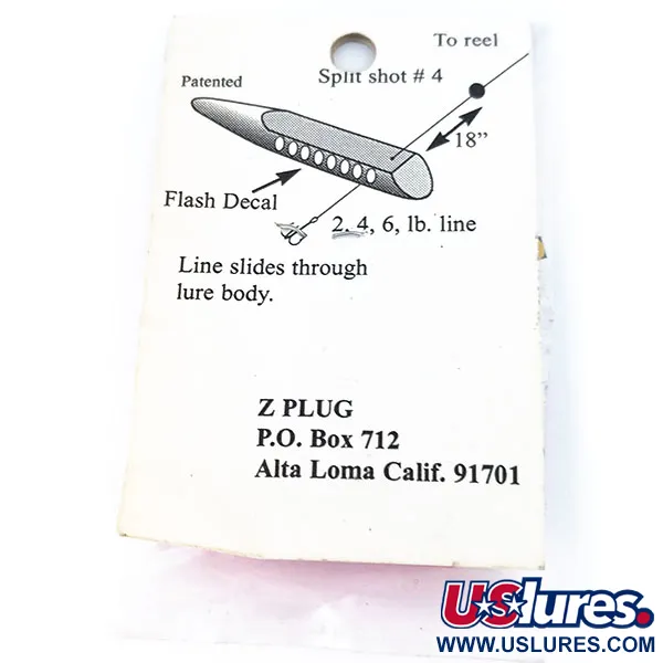 ZPlug Lures, рожевий, 2 г, воблер #10796