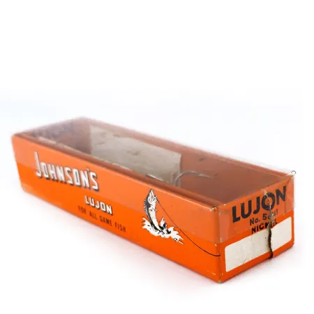 Johnson Lujon, пількер, нікель, 70 г, блесна коливалка (колебалка) #10799