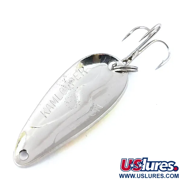 Acme Kamlooper, неоновий жовтий/червоний/нікель, 11 г, блесна коливалка (колебалка) #10810