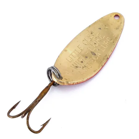 Seneca Little Cleo, червоний/білий/золото, 7 г, блесна коливалка (колебалка) #10813