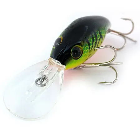 Bass Pro Shops XPS Lazer Eye Deep Diver UV (світиться в ультрафіолеті), Fire Tiger, 12 г, воблер #10828