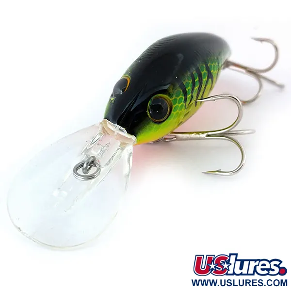Bass Pro Shops XPS Lazer Eye Deep Diver UV (світиться в ультрафіолеті), Fire Tiger, 12 г, воблер #10828
