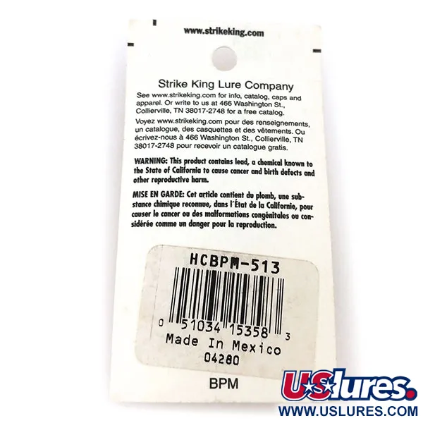 Strike King Strike king Bitsy Minnow, Fire Tiger, 3,5 г, воблер #10842