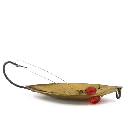 Hofschneider Незачіпляйка Red Eye Muskie, бронза, 65 г, блесна коливалка (колебалка) #10850