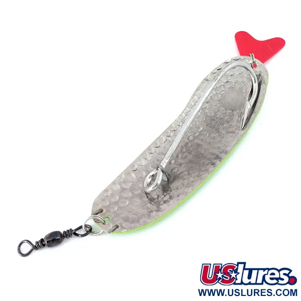  Незачіпляйка Panther Martin Chinook Verde 5 UV (світиться в ультрафіолеті), Шартрез/нікель, 21 г, блесна коливалка (колебалка) #12351