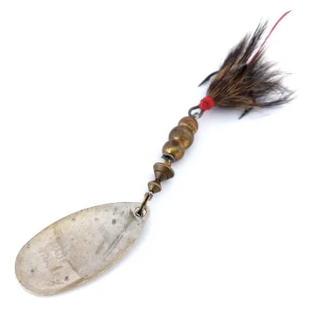 Mepps Aglia 4 dressed (з хвосту білки), срібло, 10 г, блешня оберталка (вертушка) #10882