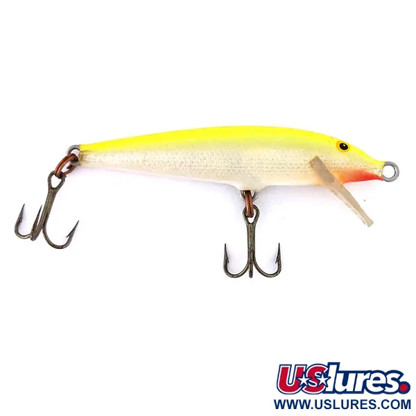 Rapala Original Floater F7 UV (світиться в ультрафіолеті), CH (Шартрез), 4 г, воблер #10890