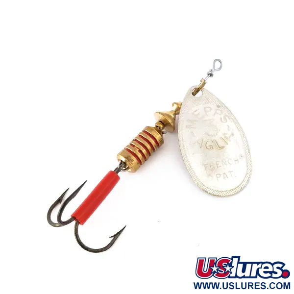  Mepps Aglia 3, срібло, 7 г, блешня оберталка (вертушка) #10911