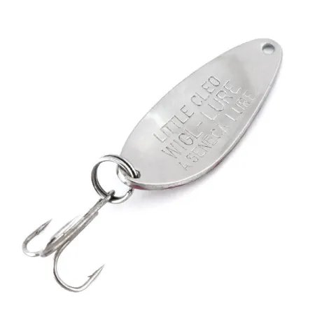 Seneca Little Cleo, нікель/червоний, 7 г, блесна коливалка (колебалка) #10917