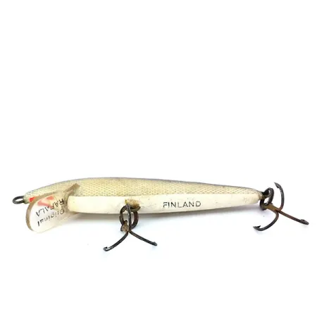 Rapala Original Floater F6, S (Silver), 3 г, воблер #10923