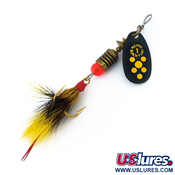 Mepps Black Fury 1 Dressed (з хвосту білки)