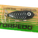  Heddon Tiny Torpedo, чорний/білий, 7 г, воблер #10950