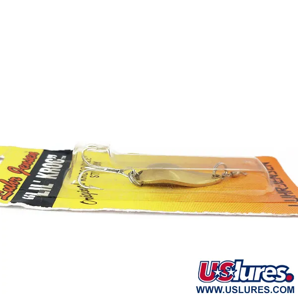 Luhr Jensen Lil' Kroc (Krocodile Stubby), золото, 4,5 г, блесна коливалка (колебалка) #10952