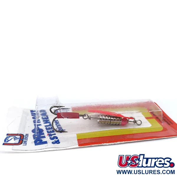  Luhr Jensen Pro Trout 4 UV (світиться в ультрафіолеті), Fire Pearl, 8 г, блешня оберталка (вертушка) #10979