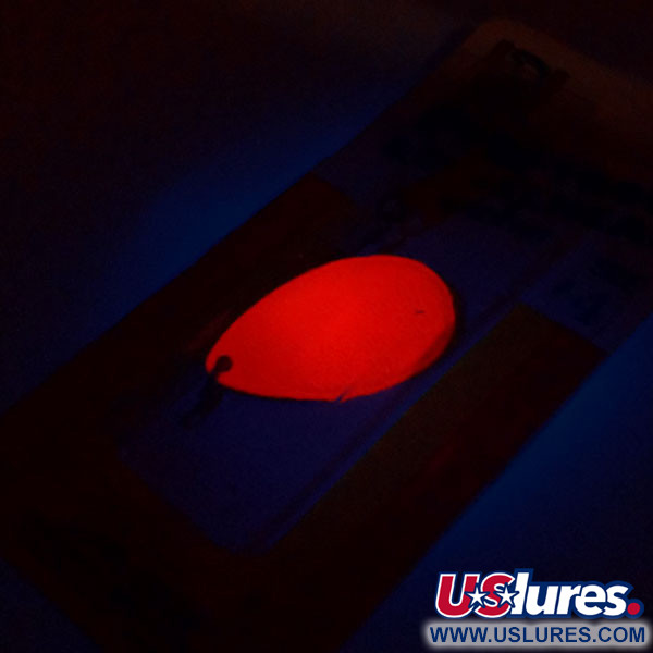  Luhr Jensen Pro Trout 4 UV (світиться в ультрафіолеті), Fire Pearl, 8 г, блешня оберталка (вертушка) #10979