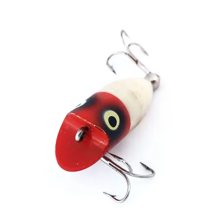 Heddon Tiny Lucky 13, червоний/білий, 5,5 г, воблер #10992