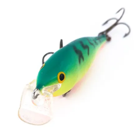 Rapala Shallow Shad Rap 08, Fire Tiger, 9 г, воблер #10998