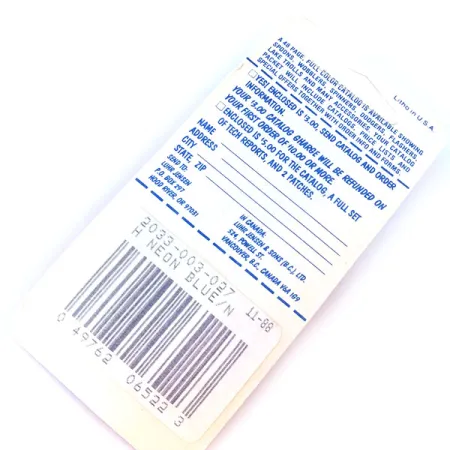 Luhr Jensen Pro Trout 3, карбований синій, 6 г, блешня оберталка (вертушка) #11007