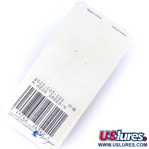  Luhr Jensen Pro Trout 5, зелений металік, 11 г, блешня оберталка (вертушка) #11010