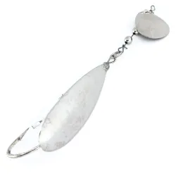 Незачіпляйка Johnson Silver Minnow, покриття сріблом, з пелюсткою