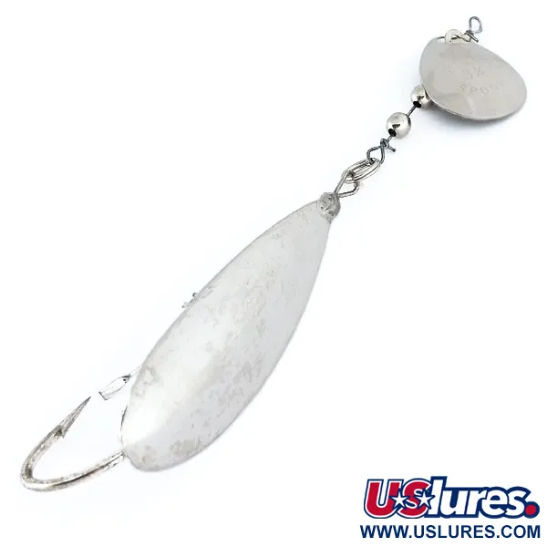 Незачіпляйка Johnson Silver Minnow, покриття сріблом, з пелюсткою