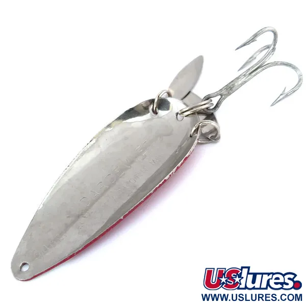 Eppinger Dardevle Dardevlet Klicker, червоний/білий/нікель, 21 г, блесна коливалка (колебалка) #11062
