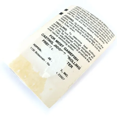 Hopkins Shorty, пількер, Карбоване золото, 21 г, блесна коливалка (колебалка) #11072