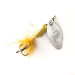 Yakima Bait Worden’s Original Rooster Tail 1, срібло/жовтий, 2,6 г, блешня оберталка (вертушка) #11075