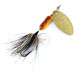 Yakima Bait Worden’s Original Rooster Tail, золото/коричнева форель, 2,6 г, блешня оберталка (вертушка) #11076