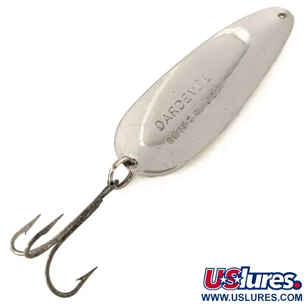 Eppinger Dardevle, карбований нікель, 28 г, блесна коливалка (колебалка) #11122