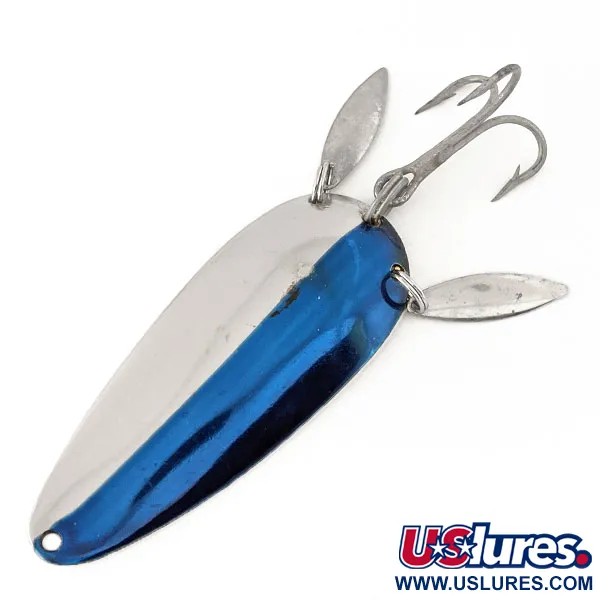 Eppinger Dardevle Dardevlet Klicker, нікель/синій, 21 г, блесна коливалка (колебалка) #11146