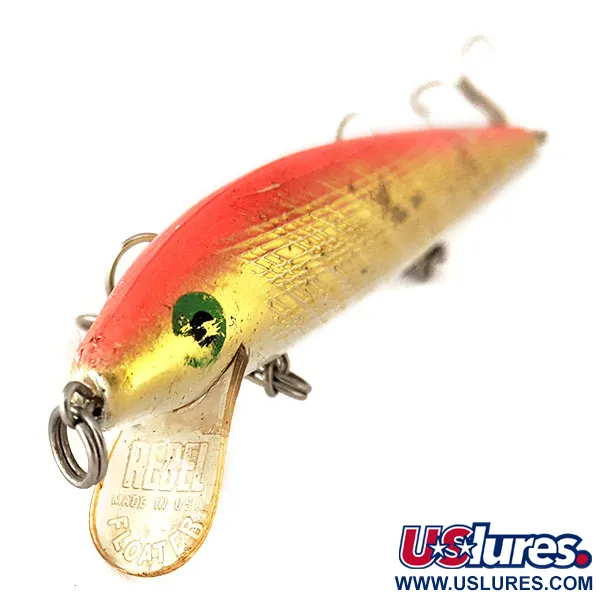 Rebel Floater F12, золото/помаранчевий, 9 г, воблер #11148