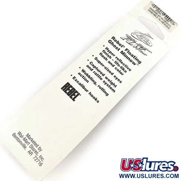 Rebel Floating Ghost Minnow тройники Excallibur