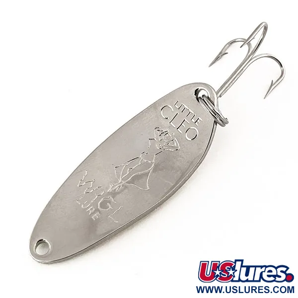 Seneca Little Cleo (Hula Girl, UV - світиться в ультрафіолеті), жовтий/червоний/нікель, 10 г, блесна коливалка (колебалка) #11156