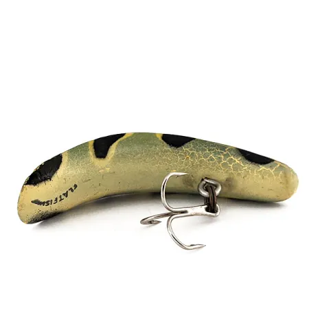 Yakima Bait FlatFish F7, Frog, 3,5 г, блешня оберталка (вертушка) #11178