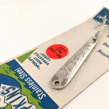 Hopkins No=Eql, пількер, карбований нікель, 14 г, блесна коливалка (колебалка) #11193