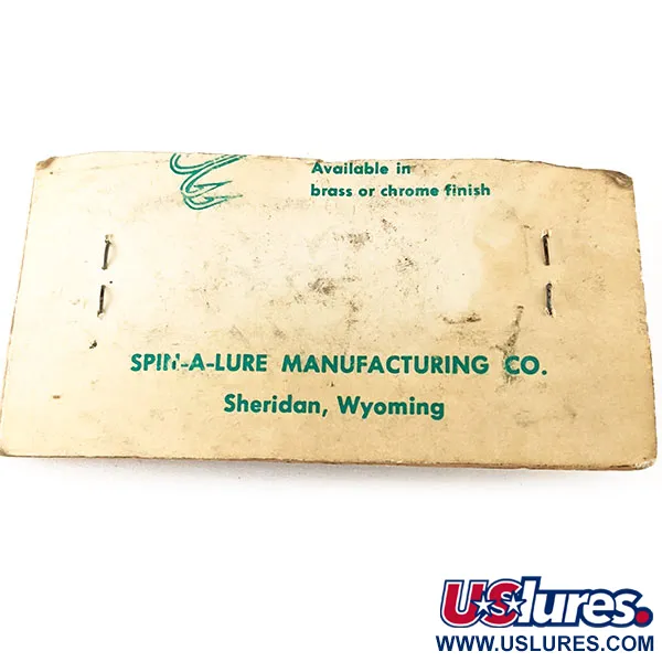  Jake's Lures Lil Jake, латунь/червоний, 9 г, блесна коливалка (колебалка) #11197