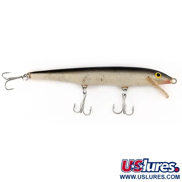 Rapala Original Floater F11, S (Silver), 6 г, воблер #11211