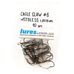 Трійник Eagle Claw Weedless #6 L2879 WM