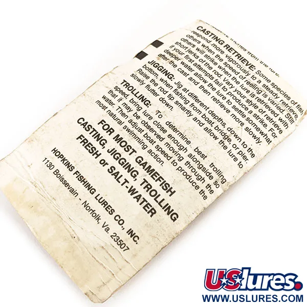 Hopkins s1, пількер