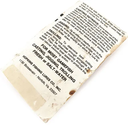 Hopkins Shorty 45, пількер, карбований нікель, 14 г, блесна коливалка (колебалка) #11240