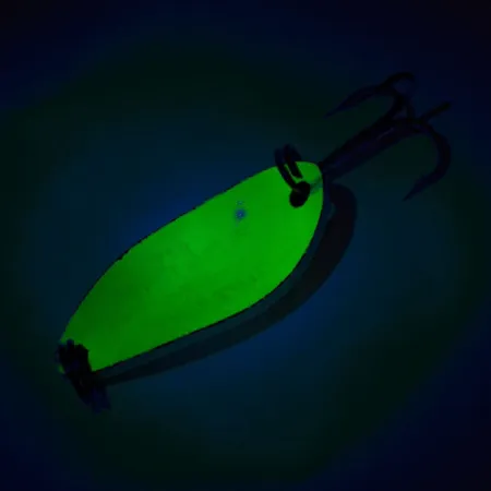 Luhr Jensen Little Jewel UV (світиться в ультрафіолеті), Жовтий, 5 г, блесна коливалка (колебалка) #15711