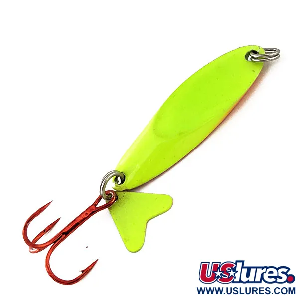 Northland tackle Northland Macho Minnow, пількер UV (світиться в ультрафіолеті), Шартрез/райдужна рибка, 17 г, блесна коливалка (колебалка) #11325