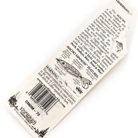 Northland Macho Minnow, пількер, нікель/райдужна рибка, 14 г, блесна коливалка (колебалка) #11341