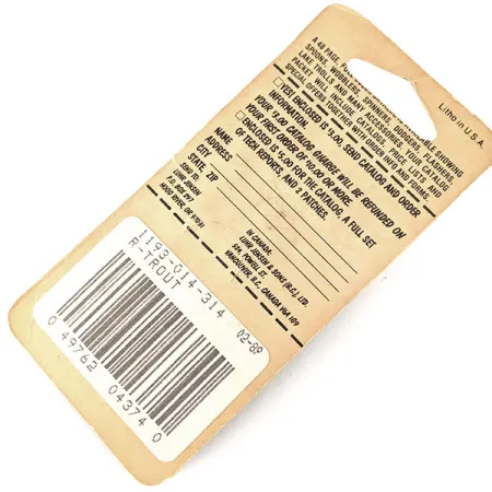 Luhr Jensen Hus-lure, райдужна форель, 7 г, блесна коливалка (колебалка) #11344